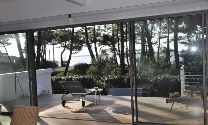 Le Moulleau Villa | Magnífica y lujosa villa nueva, vista al mar, a 20 m de la playa, Pyla / Moulleau