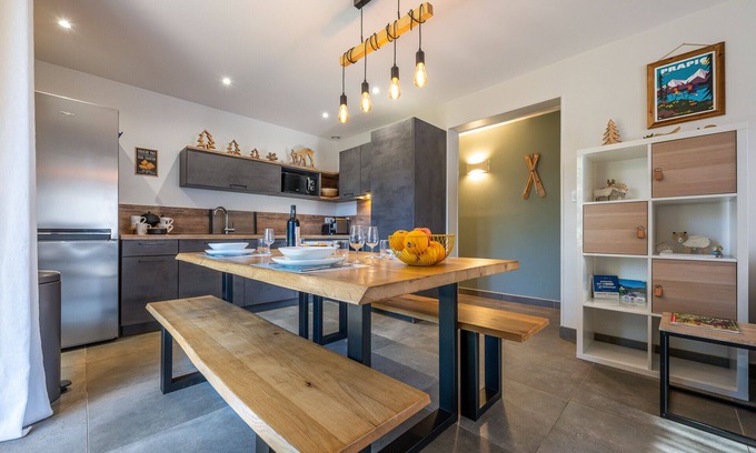 Orcieres-Merlette Chalet De Esquí | appart planta baja en chalet de 65 m²