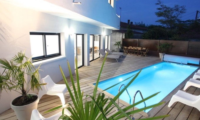 Pontaillac Villa | Magnífica villa arquitecto 200 m playa