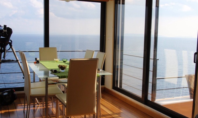Livadi Villa | Excelente casa frente a la playa segura y tranquila ideal para sus vacaciones