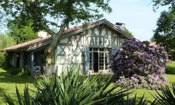 Levignacq Casa | Aprisco Superb Landes con piscina climatizada!