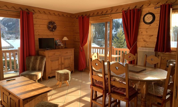 Champagny-en-Vanoise Apartamento | Magnífico apartamento Champagny en Vanoise / La Plagne Paradiski 4-6 personas