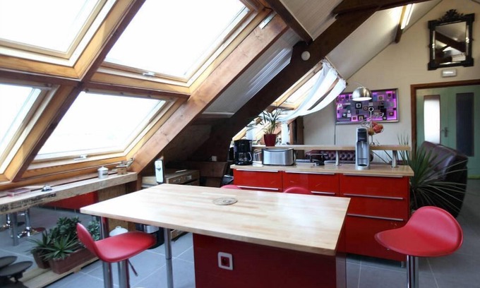 Esvres Apartamento | Superb loft with heated pool and studio apartment