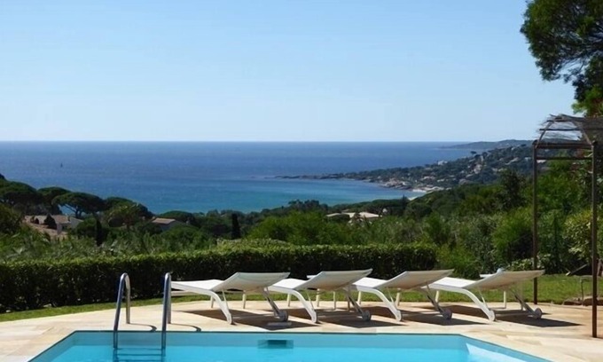 La Nartelle Villa | impresionantes vistas al mar, encantadora villa con piscina, dom Nartelle Ste Maxime