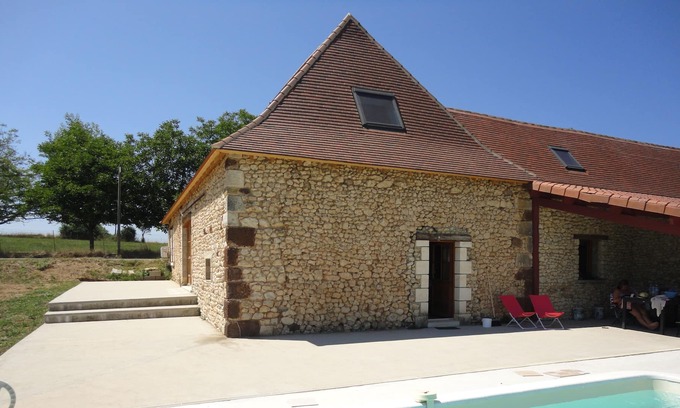 Fossemagne Casa | Magnífico granero de piedra en un rincón del paraíso