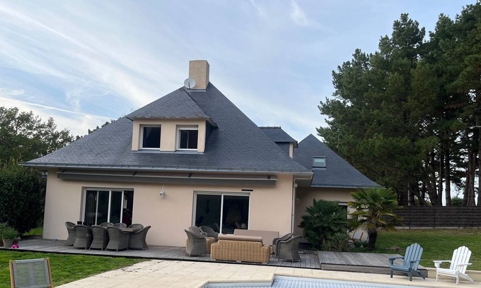 Saint-Andre-des-Eaux Villa | Superb villa with private swimming pool on the golf course of La Baule