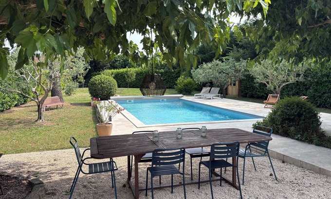 Vedene Villa | Espléndido chalet cerca de Avignon 4 dormitorios piscina del jardín