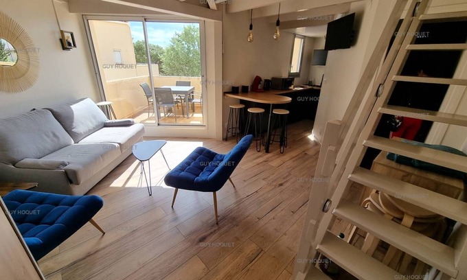 Saint-Pierre-la-Mer Apartamento | Superbe Appartement T3 Avec Extérieur à 50m de la mer