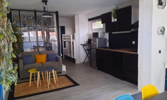 Saint-Cyprien Plage Apartamento | Superbe appartement rénové avec parking privatif