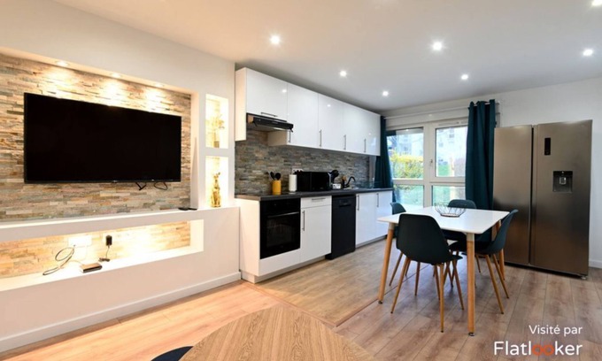 Cergy Apartamento | Superbe Appartement 5 Chambres