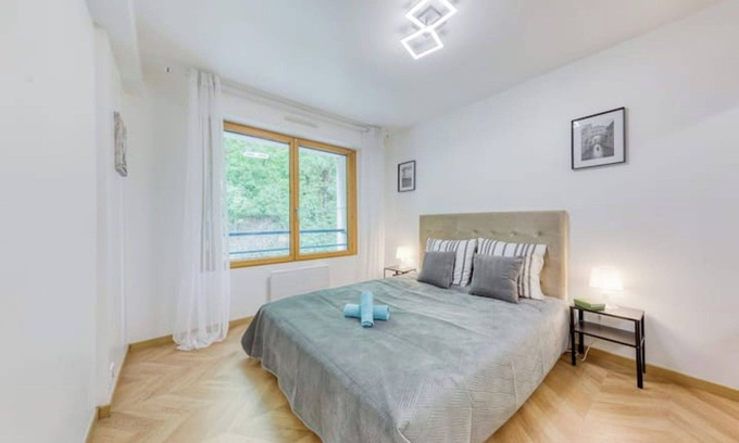 Billancourt–Rives de Seine Apartamento | Superbe Appartement Dans un Parc Surplombant Paris