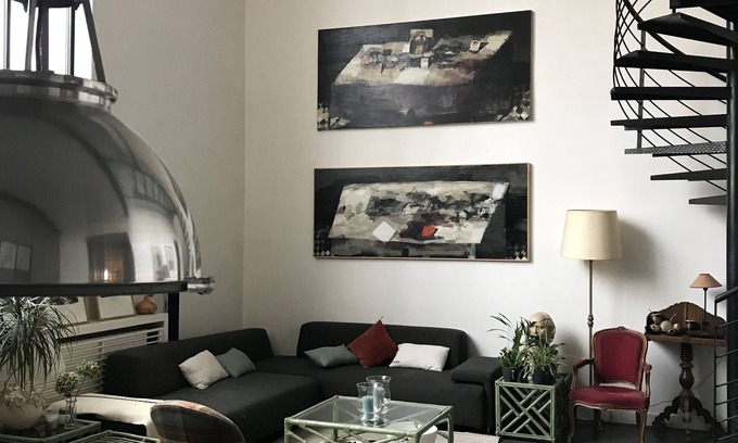 Quartier de la Plaine-de-Monceaux Apartamento | Superbe Atelier D'artistes 160 mts + Terrasse Jardin Privatif 80 mts