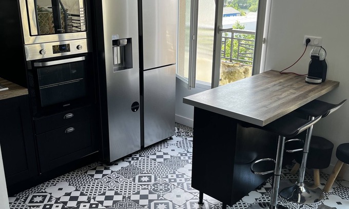 Beaumont-sur-Oise Apartamento | Superbe Studio en Résidence Standing à 2 Minutes de Lisle Adam