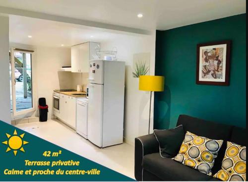 Casselardit Apartamento | Superbe T2 avec Terrasse face au parc des fontaines