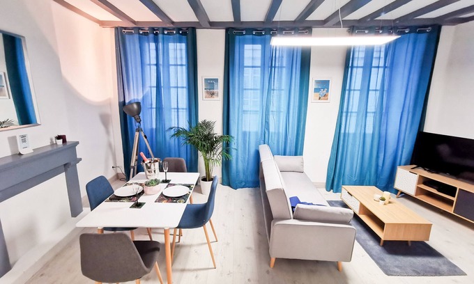 Saintes Apartamento | Superbe T3 Design et Fonctionnel - Hyper Centre à Saintes