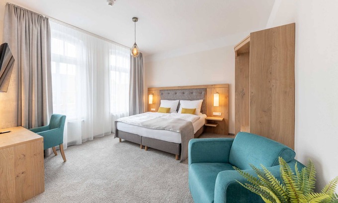 Leer Cabaña | Superior double room 12 (top floor right) - 24/7 self-check-in, 14008