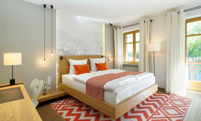 Tegernsee Casa | Superior double room facing the mountain - Hotel DAS TEGERNSEE