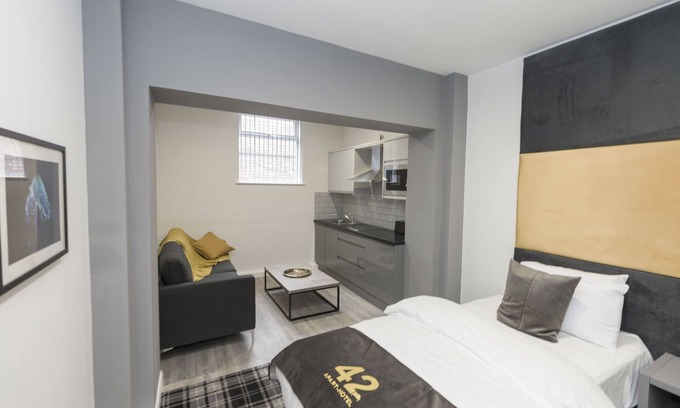 Scunthorpe Apartamento | Superior-Estudio-Baño con ducha