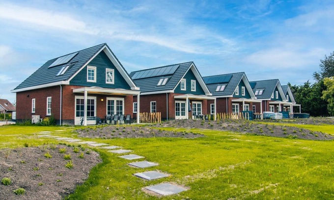 Medemblik Villa | Villa de agua sostenible con lavavajillas
