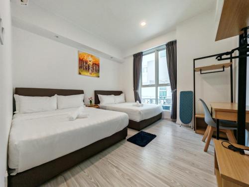 Kampung Sembulan Baru Apartamento | Sutera Avenue Rooftop Infinity Swimming Pool