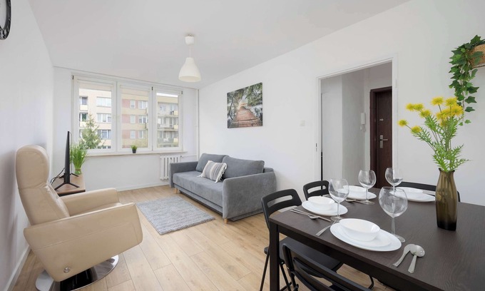 Targowek Apartamento | Suwalska 5 | Family Apartament | Balcony