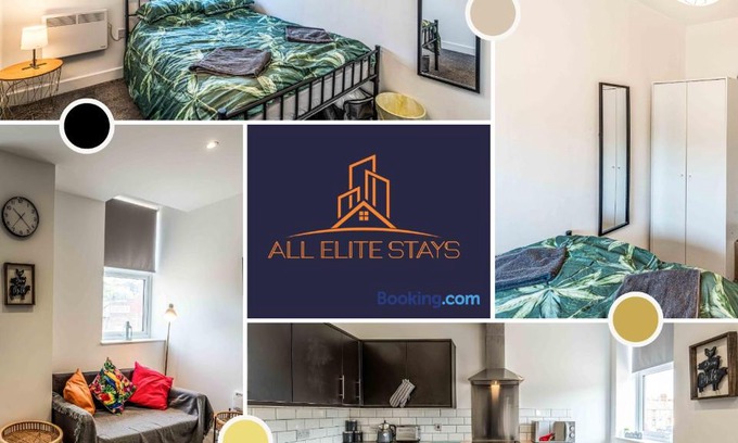 Liverpool Apartamento | Swan House Apartment 4 - 1 Bed Apartment - Sleeps up to 4 - Free Parking - Liverpool - close to city centre - By ALL ELITE STAYS