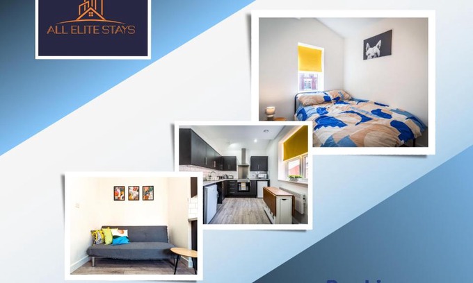 Liverpool Apartamento | Swan House Stunning 1 bed Apartment By ALL ELITE STAYS - near Liverpool city centre - Sleeps 4 - Free Parking