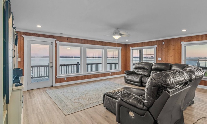Swansboro Apartamento | ¡Apartamento "Seaside Bliss" de Swansboro con VISTAS INCREÍBLES!
