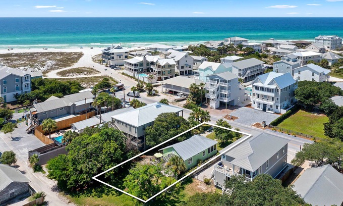 Grayton Beach Casa | Sweaty Palms - Grayton Beach, cerca de la barra roja, pasos a la playa!