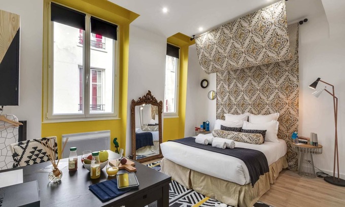 Strasbourg -Saint-Denis Apartamento | Sweett | Aboukir II - Estudio Piso, Capacidad 2