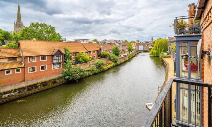 Norwich Apartamento | Swift Host | Fishergate 2 bed | River View