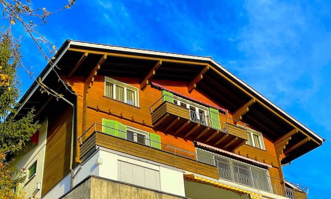 Sigriswil Apartamento | SwissHut Stunning Views Alps & Lake - Apart. Molly