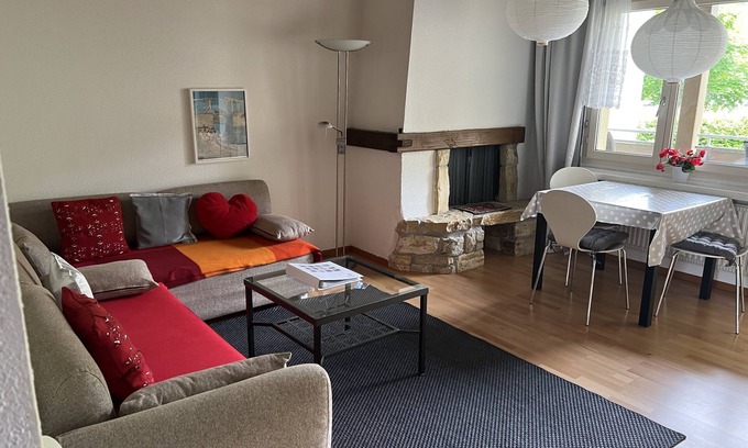 Bad Zurzach Apartamento | Sympathische 2-zimmerwohnung mit Balkon Hinter dem Thermalbad