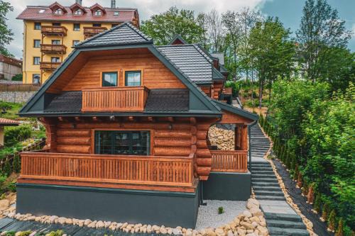 Karpacz Chalet De Esquí | Szafranowe Wzgórze III-Dom z parkingiem, Sauna, zew Jacuzzi