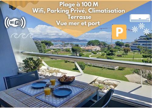 Villeneuve Loubet Beach Apartamento | T1bis vue mer et port Marina Baie des Anges