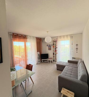 Juvignac Apartamento | T2 Air conditioning Terrace & Parking near Montpellier