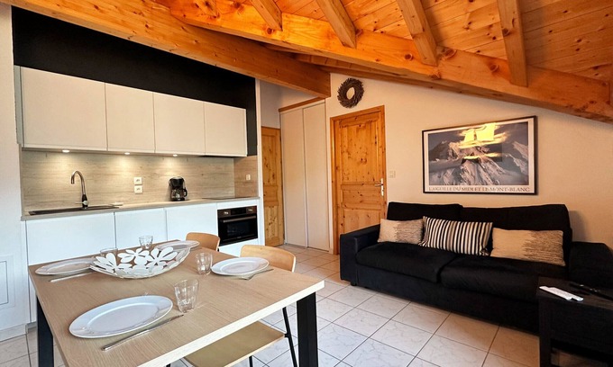 Samoens Apartamento | Apartamento T2 en el centro de Samoëns con parking, se aceptan mascotas