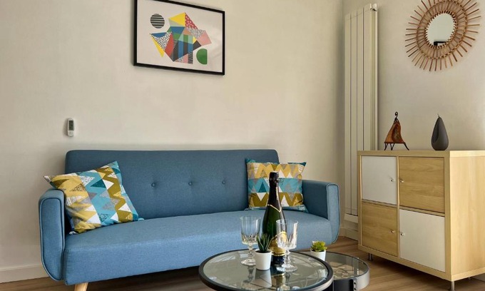 Fer a Cheval Apartamento | T2 Centre ville avec parking gratuit