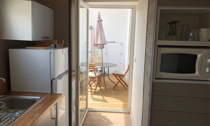 Saint-Martin Apartamento | T2 "COSY" RDC A 2MN A PIE DE CTRE / 3 CLES Holidays / Bus 1 e / en la parte delantera aparte