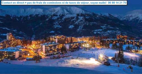 Pra Loup Apartamento | T2 Immeuble Chanteclerc 6 personnes 37m2 PRALOUP 1600