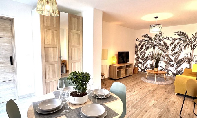 Saint-Genis-Laval Apartamento | T2 Saint-genis-laval Terrasse et Jardin Privatifs
