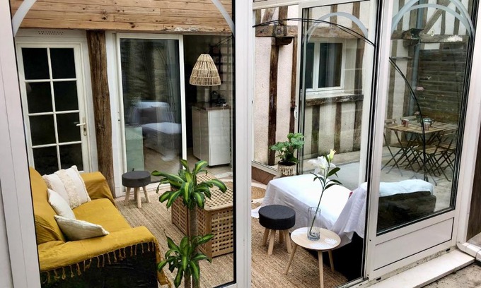 Tours Apartamento | T2 style cottage - Véranda & Terrasse extérieure