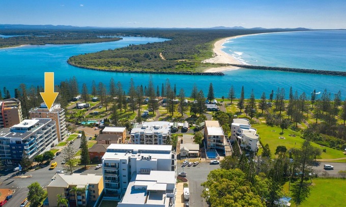 Port Macquarie Apartamento | T21 Tasman Towers Penthouse Apt 21