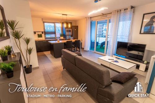 Saint Michel Apartamento | T3-2 min metro-24 24h