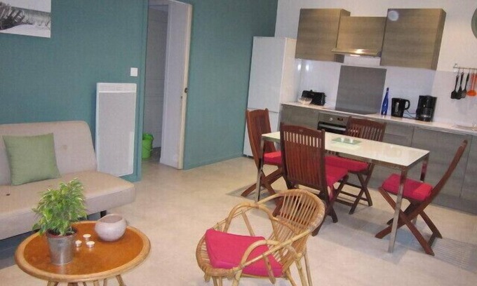 Rocabey - Alsace - Gare Apartamento | T5 5 pers 52m2 renovado - cerca de la estación de tren, mar, Intramural - Sábanas opcionales
