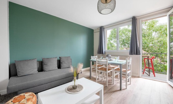 Cote Pavee Apartamento | T3 Centre Ville avec parking gratuit avec balcons