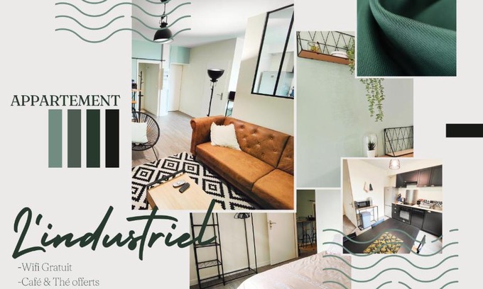Riom Apartamento | T3 neuf L'INDUSTRIEL