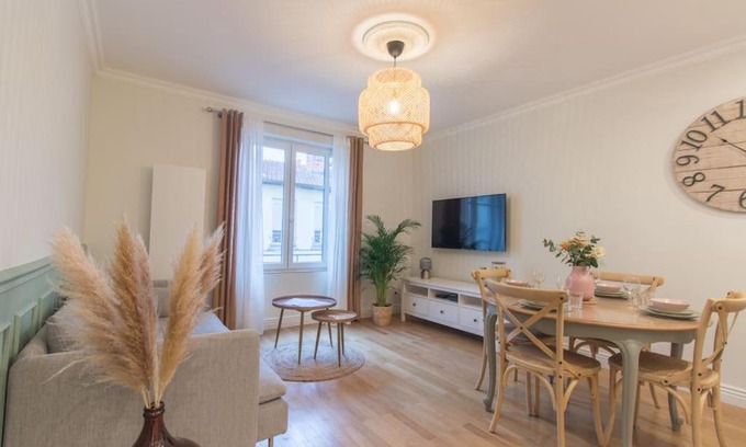 Richard Vitton - Chambovet Apartamento | T3 rénové 10min gare Part dieu - Quartier typique
