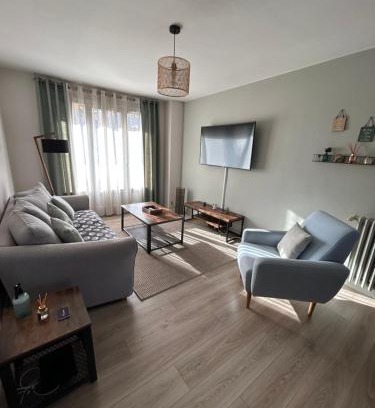Limoges Apartamento | T3 résidence BEL AIR - Limoges - CHU - parking