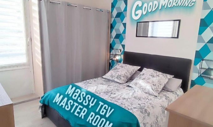 Massy Apartamento | T3 Superieur Massy TGV by Beds4Wanderlust - proche coulée verte - ideal Pro ou Famille